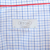 Eton Blue Check Contemporary Fit Dress Shirt