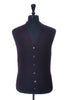 John Smedley Merlot Merino Wool Cardigan Vest