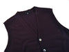 John Smedley Merlot Merino Wool Cardigan Vest