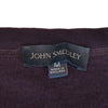 John Smedley Merlot Merino Wool Cardigan Vest