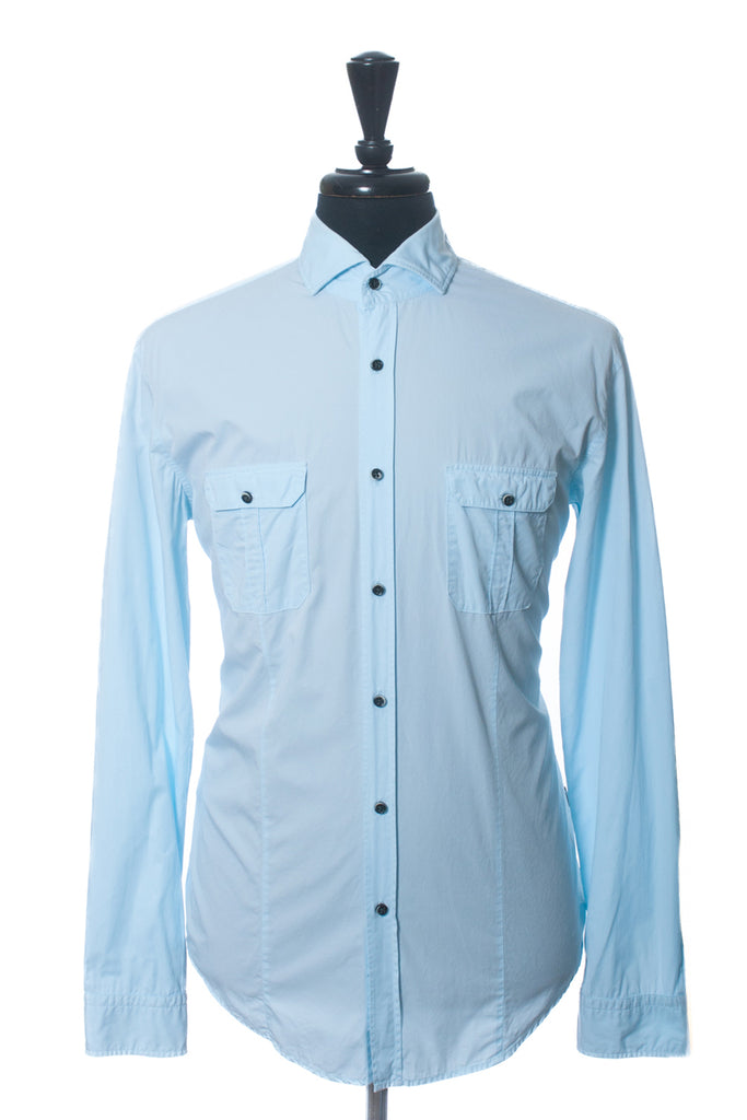 Hugo Boss Light Blue Ron Casual Shirt