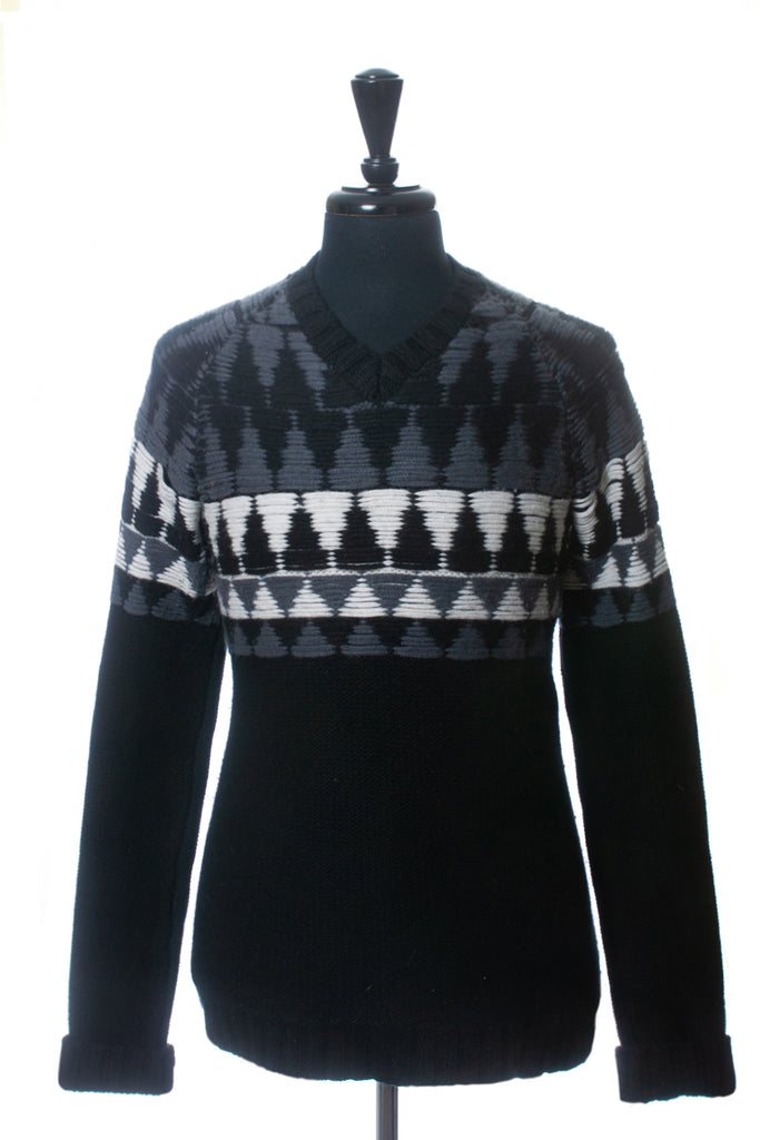 Raif Adelberg Black Heavy Cashmere Sweater