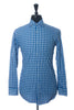 Hugo Boss Blue Check Slim Fit Dress Shirt