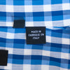 Hugo Boss Blue Check Slim Fit Dress Shirt