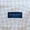 Proper Cloth Grey Check Dress Shirt