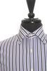 Hugo Boss Lilac on Grey Check Regular Fit Gerald Shirt 16.5