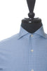 Xacus Tailor Fit Blue Check Shirt