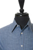 Sand Copenhagen Blue Striped Linen Blend Shirt