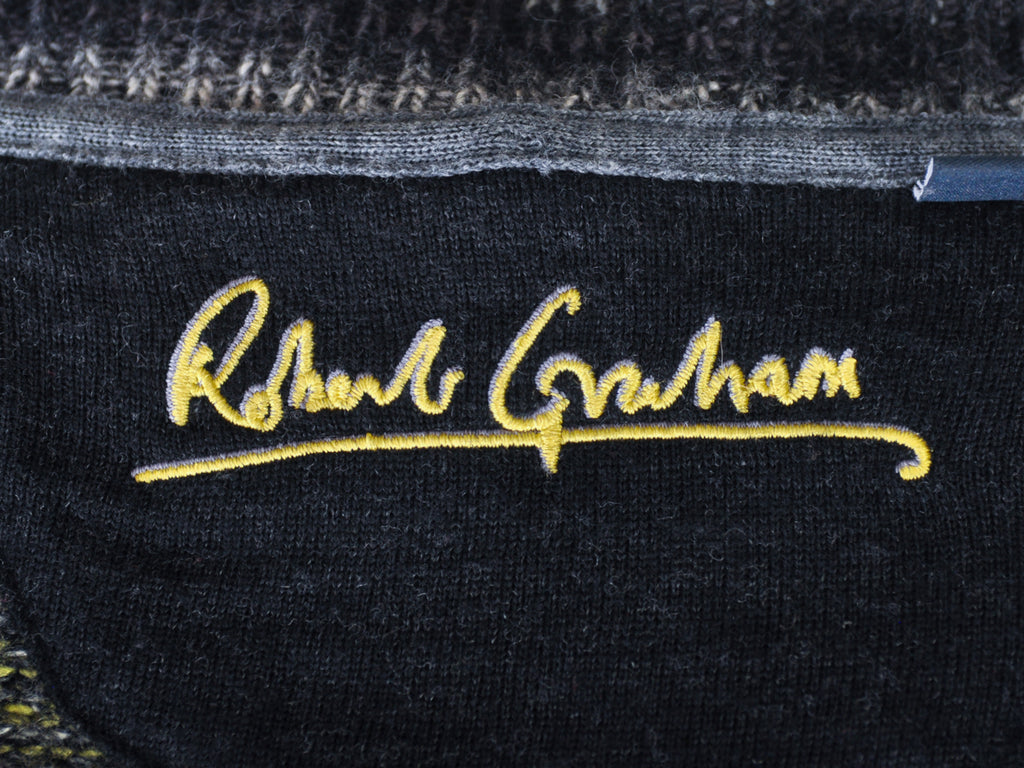 Robert Graham Multi Colored V-Neck Sweater