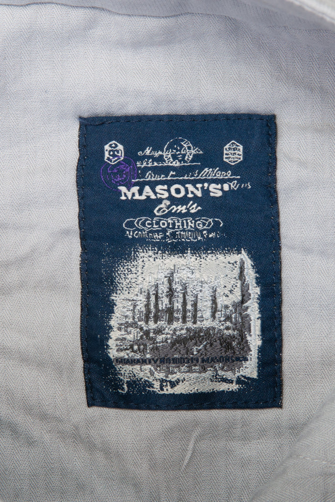 Mason’s Light Gray P.Torino Stretch Cotton Pants