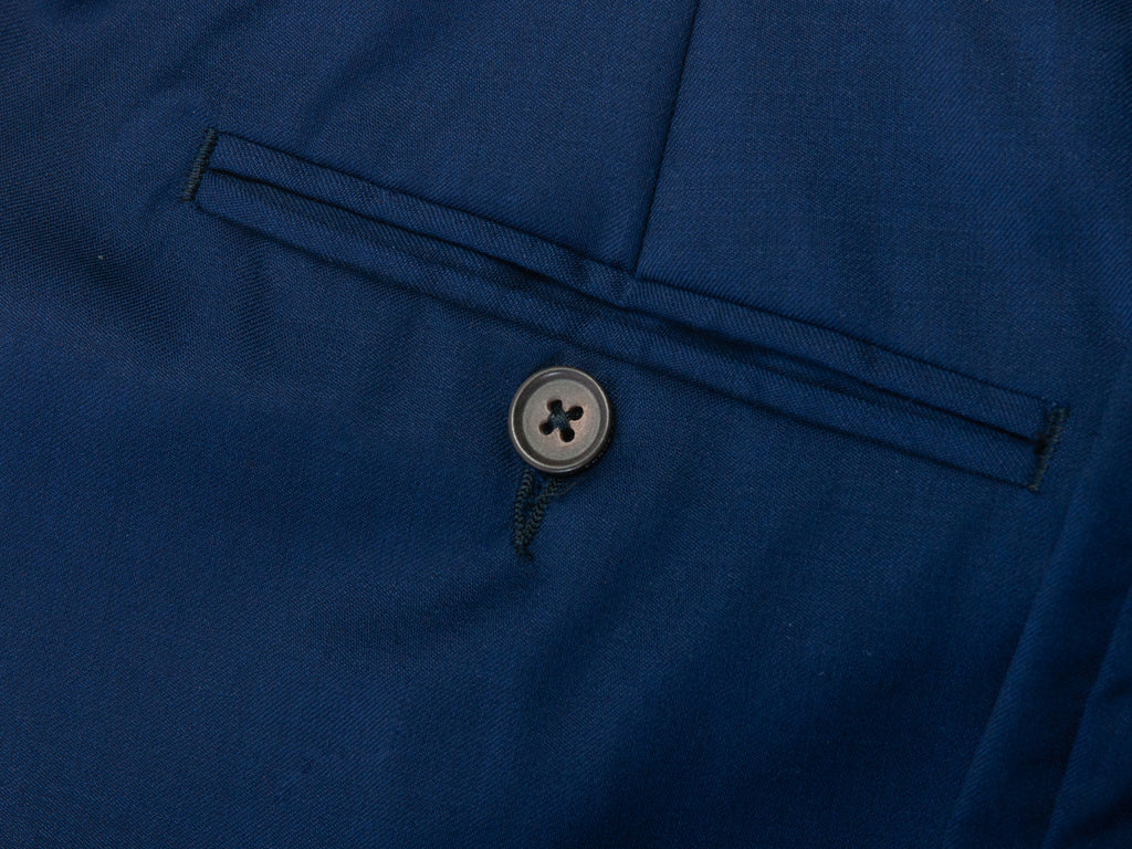 Ted Baker Dark Blue Wool Joe Pants