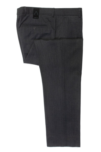 Alberto Dark Gray George Modern Fit Ceramica Twill Pants