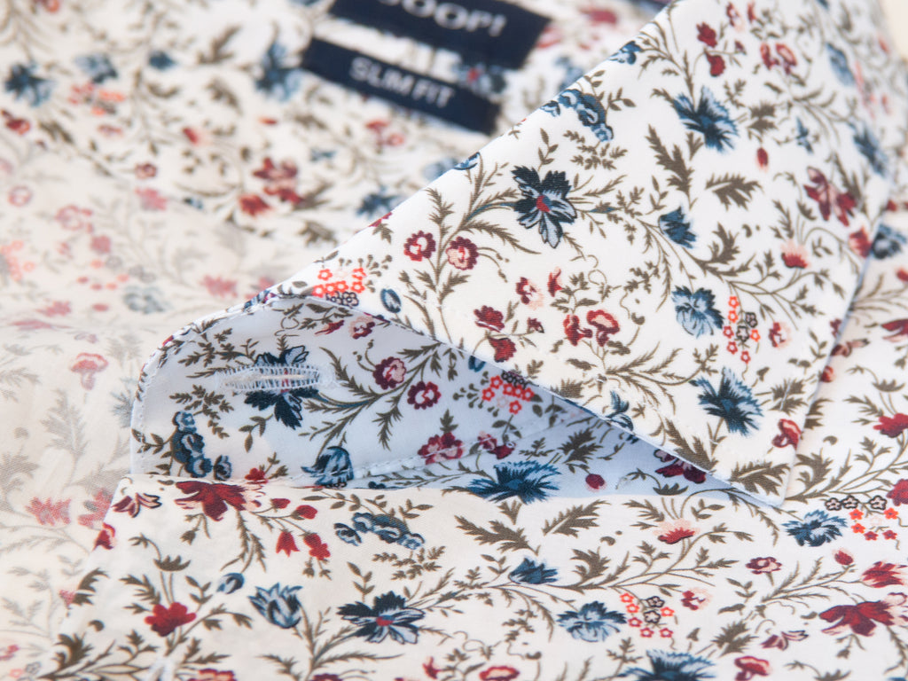 Joop! NWT Slim Fit Floral Patterned Panko Shirt