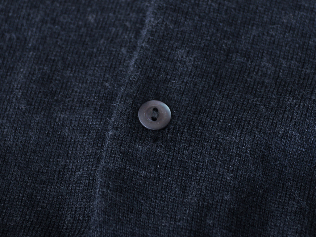 Hugo Boss Grey Augusto Collared Knit