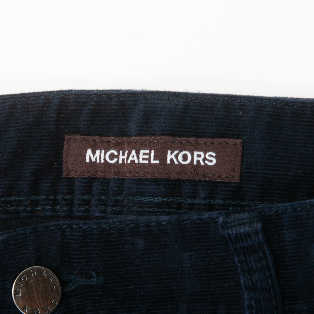 Michael Kors Navy Blue Corduroy Pants