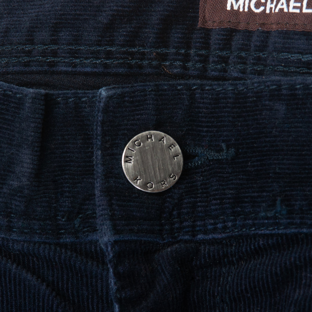 Michael Kors Navy Blue Corduroy Pants
