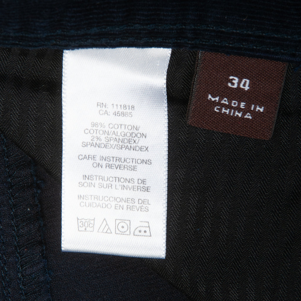 Michael Kors Navy Blue Corduroy Pants
