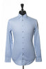 Giorgio Armani Blue Twill Cotton Dress Shirt