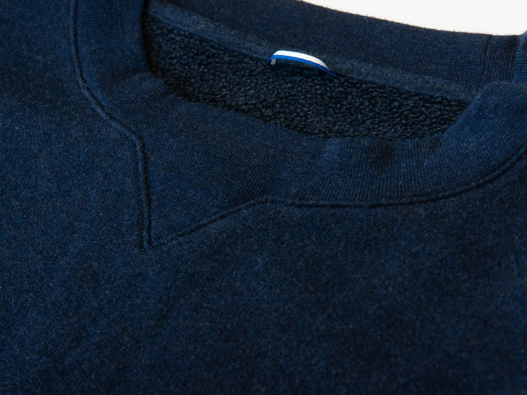 Kit & Ace Midnight Blue Fleece Crew Neck Sweater