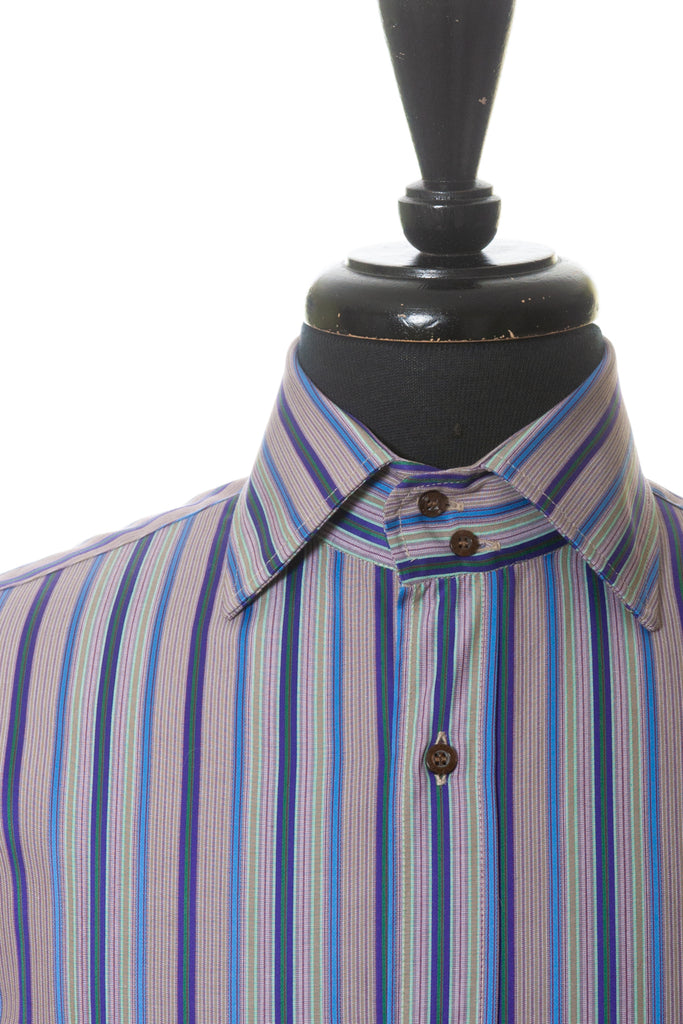 Etro Multi Stripe Cotton Shirt