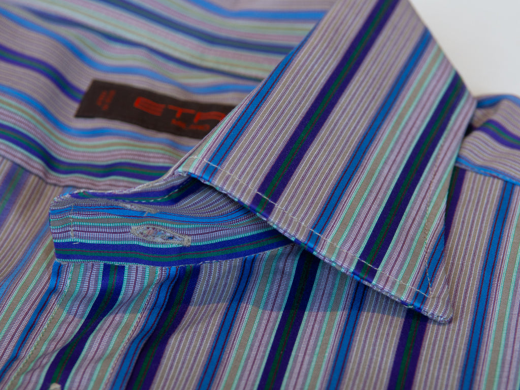 Etro Multi Stripe Cotton Shirt