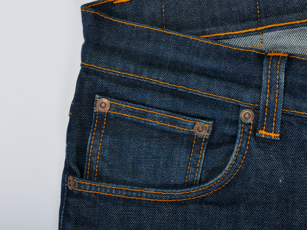Nudie Blue Lean Dean Dry Jeans Edmonton Luxury Consignment