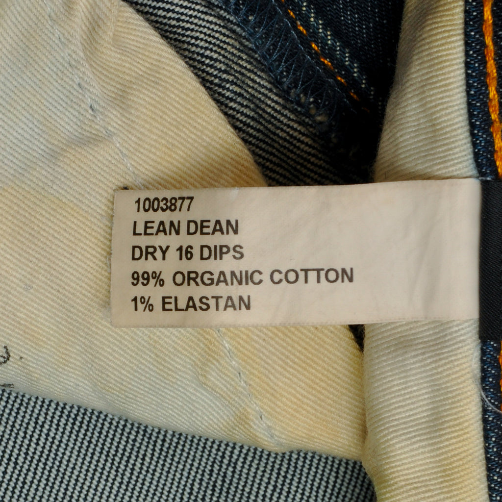 Nudie Blue Lean Dean Dry Jeans Edmonton Luxury Consignment