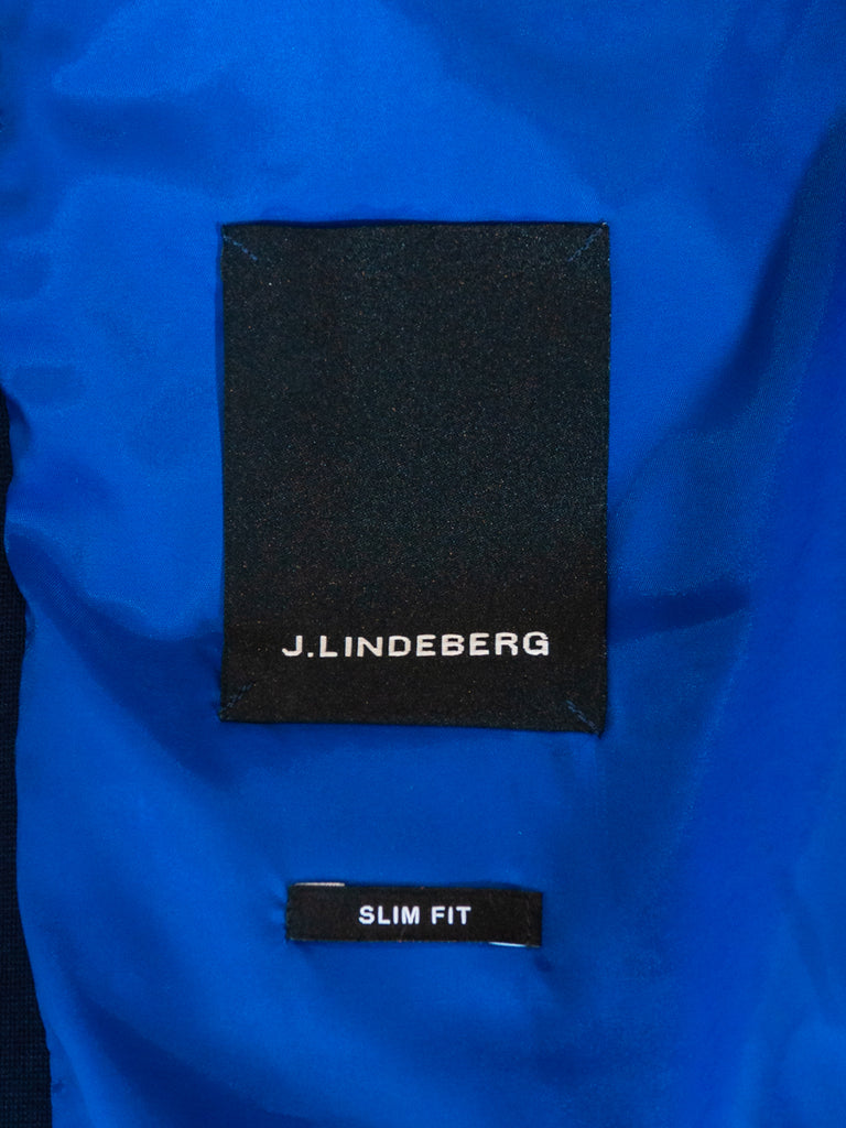 J.Lindeberg Navy Blue Donnie Tech Jersey Slim Fit Blazer