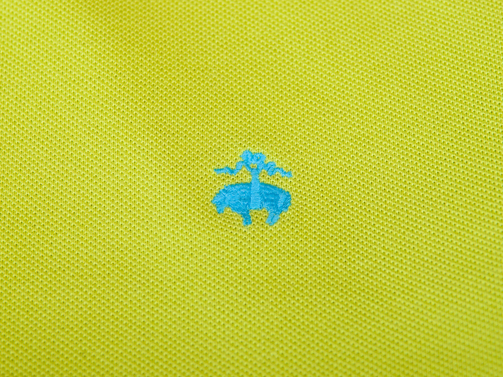 Brooks Brothers Light Green Slim Fit Performance Polo