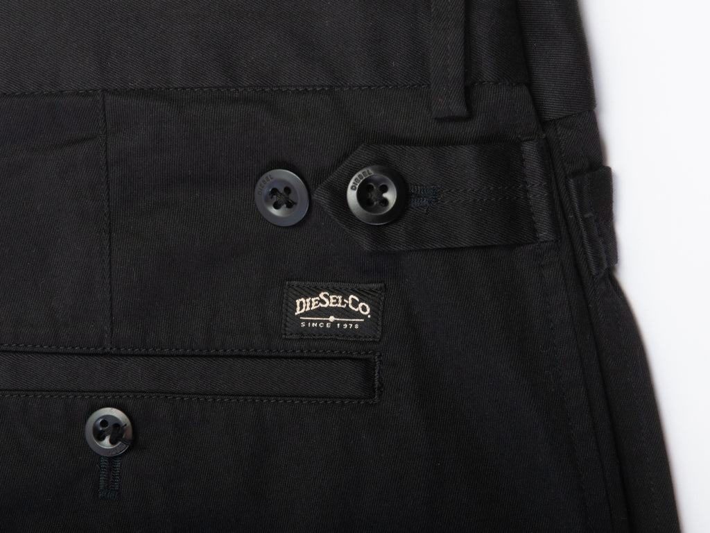 Diesel Black Chi-Tight-A Slim Fit Chinos