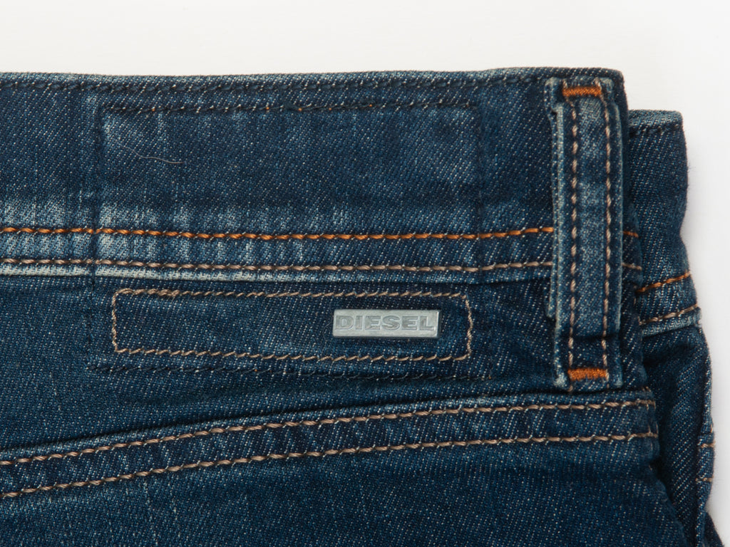 Diesel Blue Tepphar Slim-Carrot Jeans