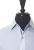 Robert Graham White Geometric Weave Shirt