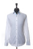 Robert Graham White Geometric Weave Shirt