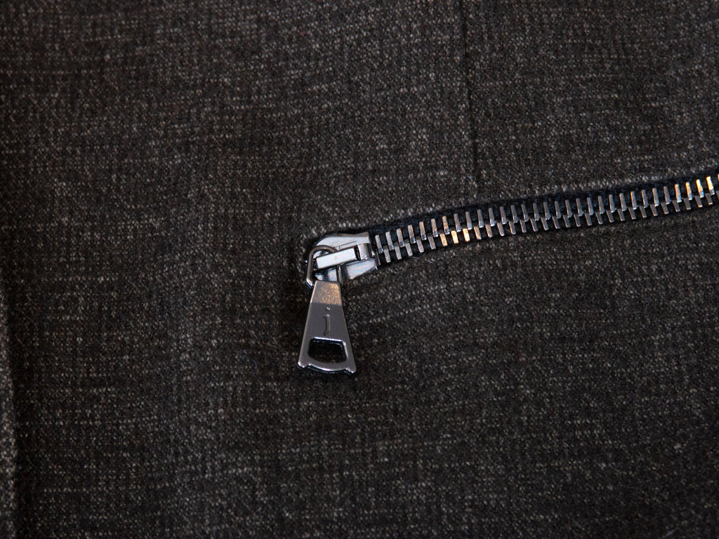 John Varvatos Green Knit Twill Blazer