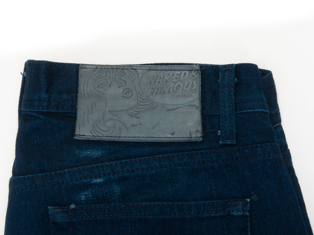 Naked & Famous Weirdguy Blue Weft Selvedge Jeans