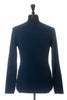 Patrick Assaraf Dark Blue Long Sleeve T-Shirt