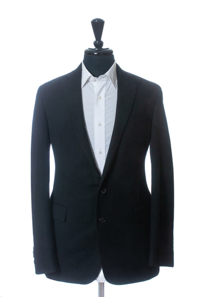 Ralph Lauren Black Label Black Knit Wool Blazer