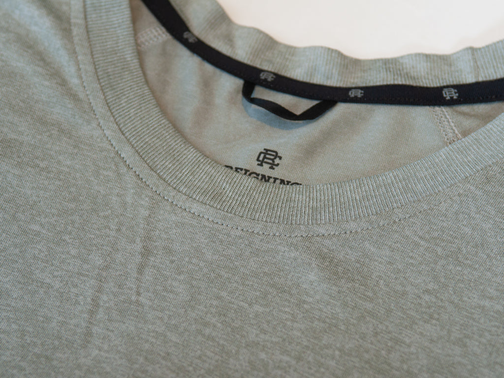 Reigning Champ Grey Long Sleeve Performance T-Shirt