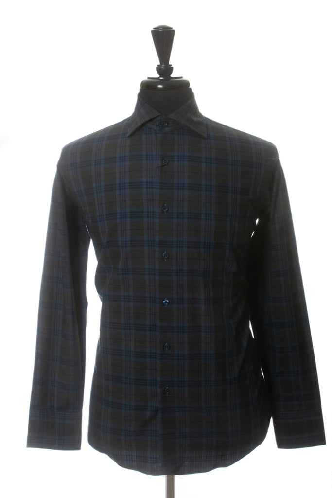 andrew fezza dress shirts Andrew Fezza Men's 17036 Slim Fit Comfort Flex Collar Dress Shirt