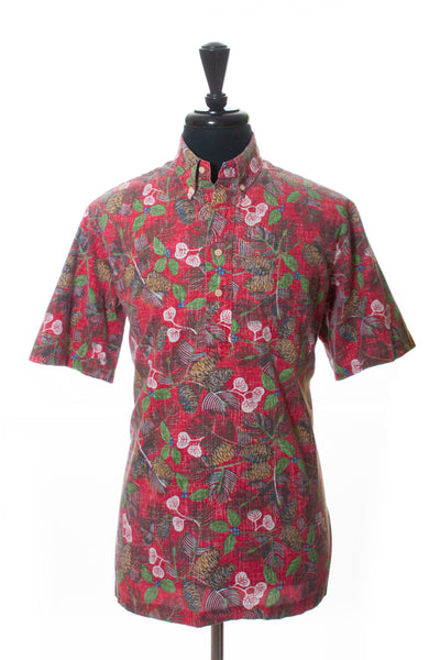 Reyn Spooner Red Pine Print Shirt