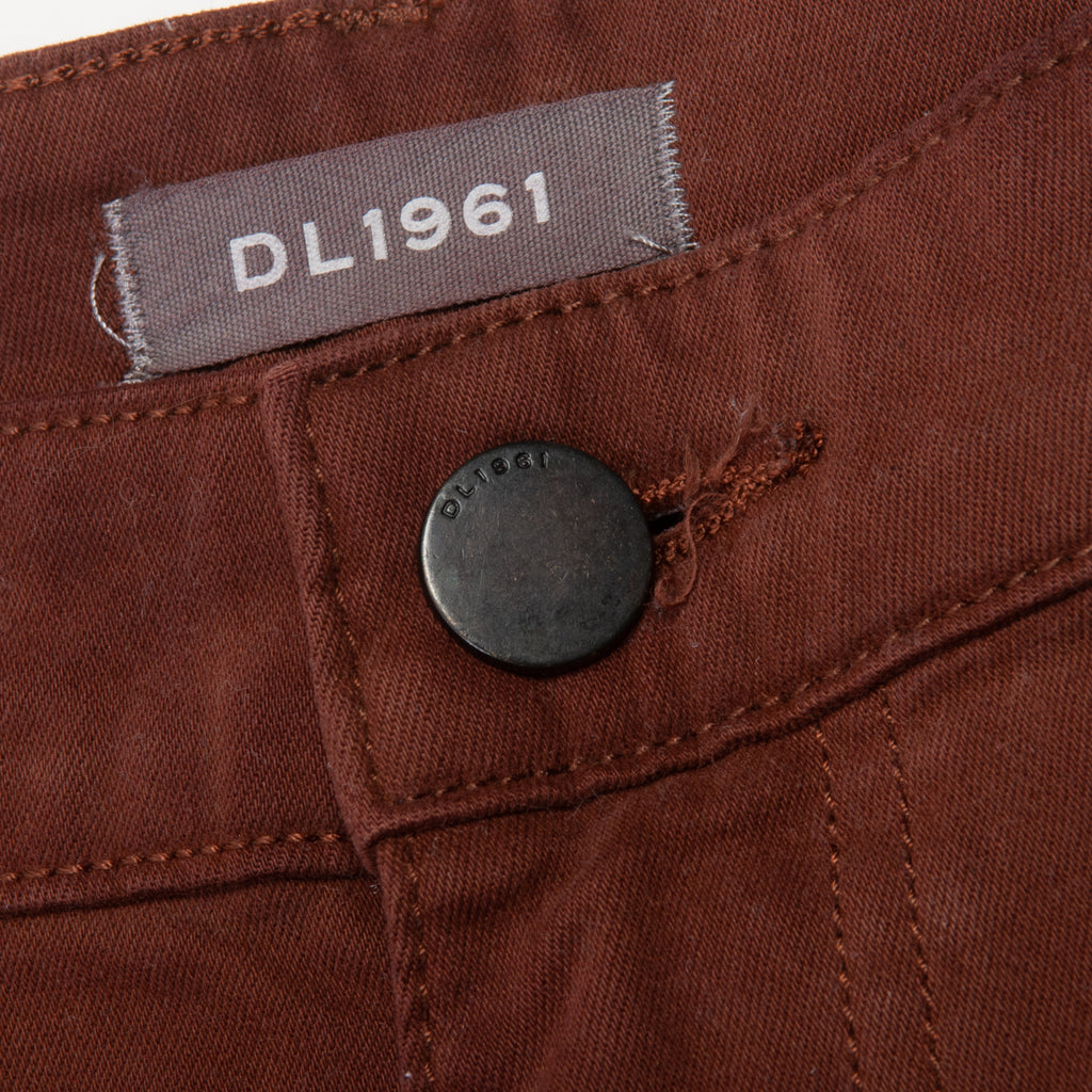 DL1961 Pinecone Brown Russell Slim Straight Jeans