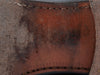 Salvatore Feragammo Black Leather Cap Toe Derby