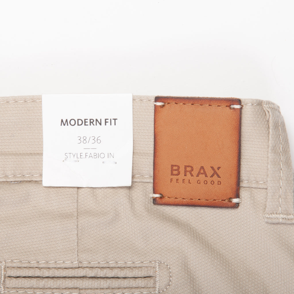 Brax NWT Beige Fabio Hi-Flex Chinos