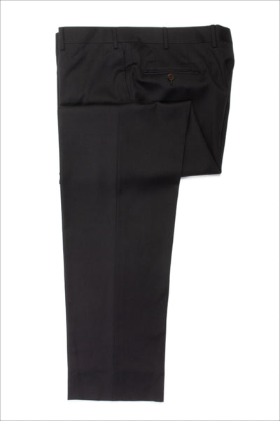Canali Midnight Brown Wool Trousers