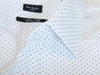 Paul Smith Blue on White Dotted Print Slim Fit Shirt