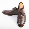 Canali Brown Leather Derby Shoes