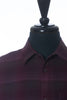 Lululemon Burgundy Stripe Shirt