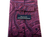 Faconnable Dark Pink Paisley Tie