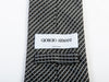 Giorgio Armani Black Graph Check Tie