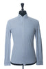 Isaia Grey Slim Fit Jersey Knit Shirt